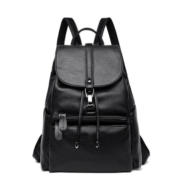 Leisure Backpack Women's Backpack made of soft leather, multifunctional design handbag