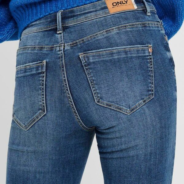 Skinny Fit Jeans ONLWAUW MID SKINNY BJ114-3 NOOS with slight destroyed effects (Copy)