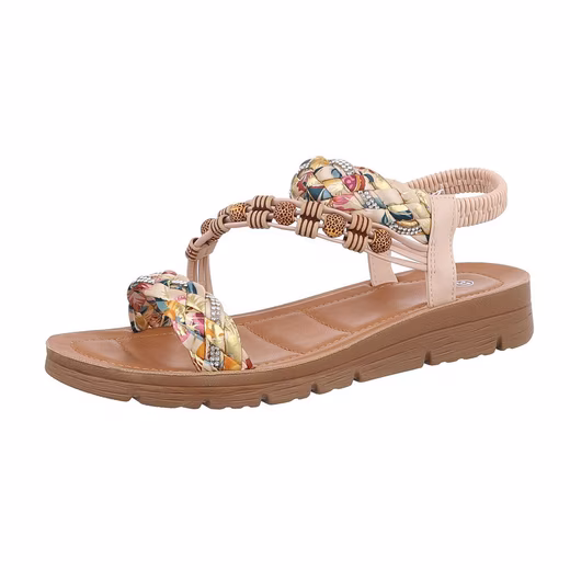 Women's leisure strappy sandals