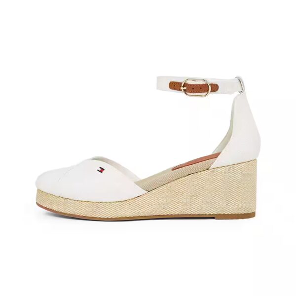 FLAG CLOSED TOE MID WEDGE ESPAD wedge sandal