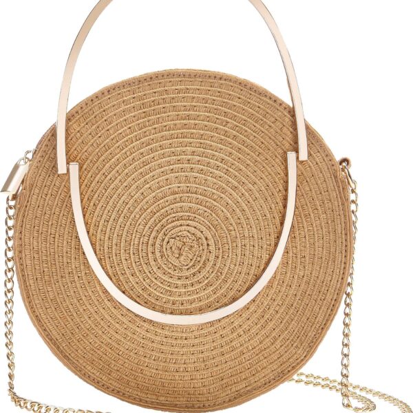 Shoulder Bag Beach bag- tote bag, shoulder bag, raffia look VEGAN