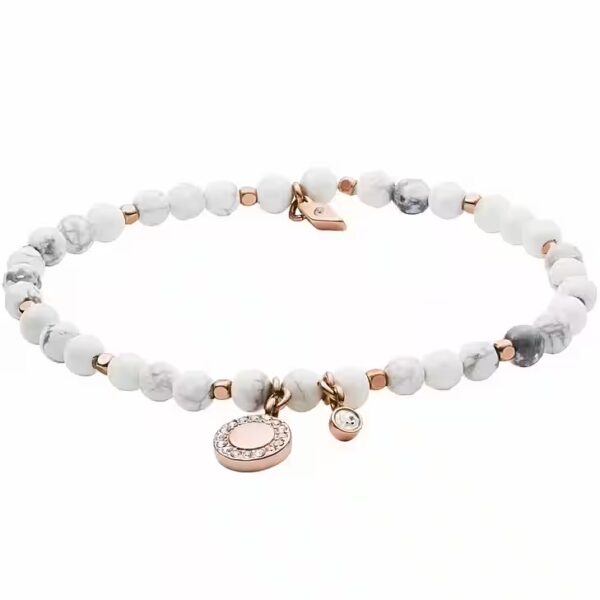 Bracelet VINTAGE MOTIFS, JA6934791 with howlite and Glass Stones