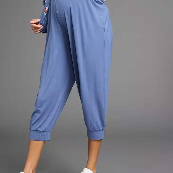 Maternity harem pants Viscose harem pants for pregnancy and breastfeeding