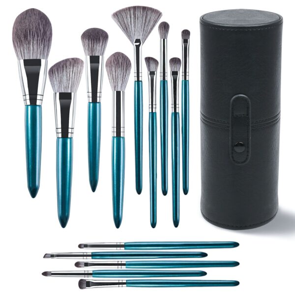 Cosmetic brush set, 14-piece make-up brush set, professional makeup brush kit