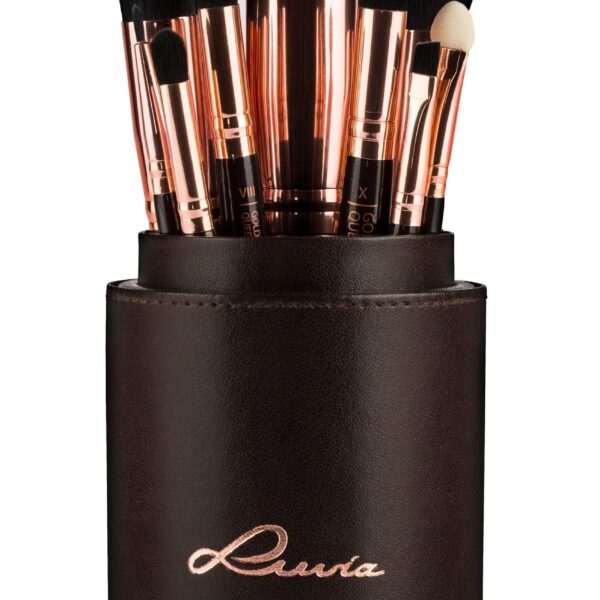 Golden Queen cosmetic brush set