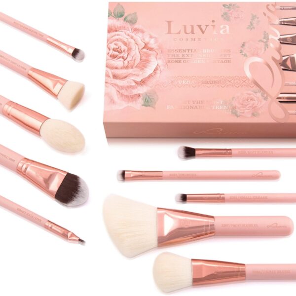 Cosmetic brush set Essential Brushes - Expansion Set - Rose Golden Vintage