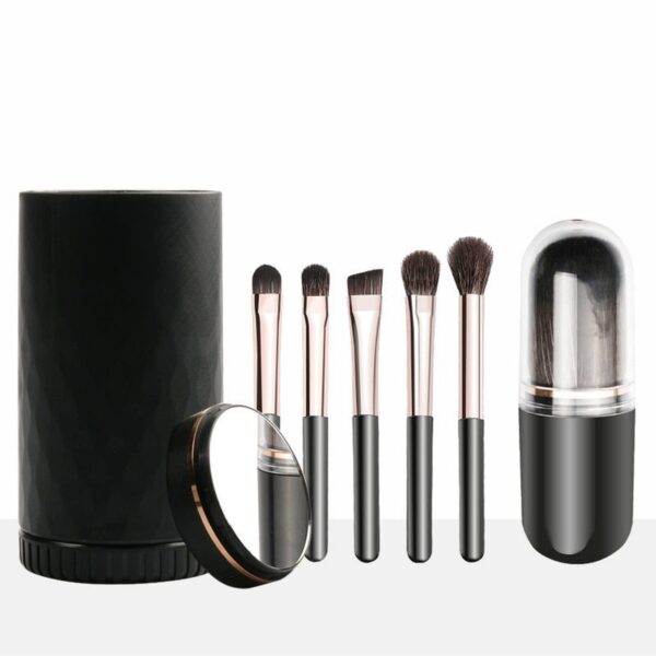 Cosmetic brush set Cosmetic brush set 7-piece makeup brush set with storage box