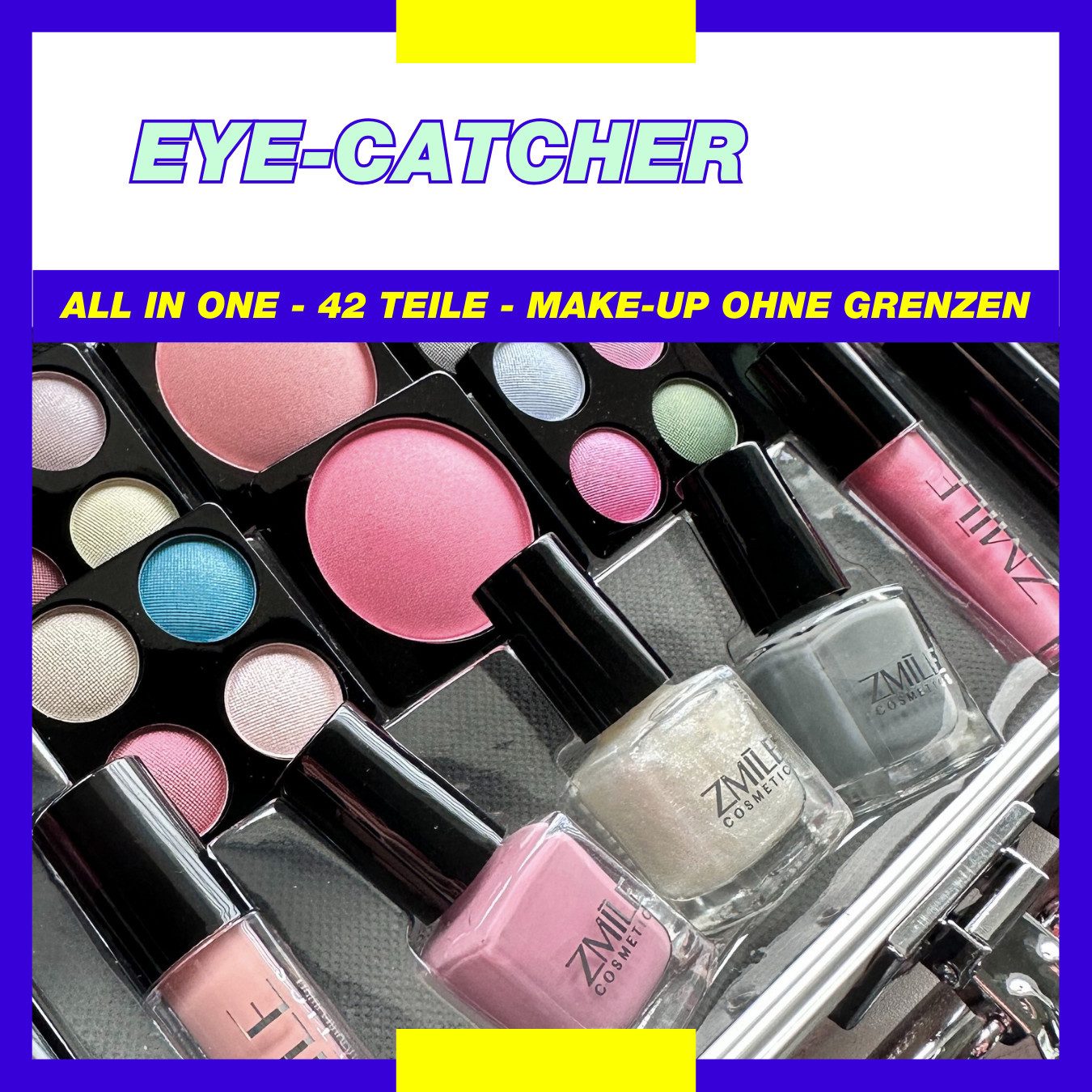 Cosmetic case eye-catcher 42 pieces, with vegan formulation - Image 3