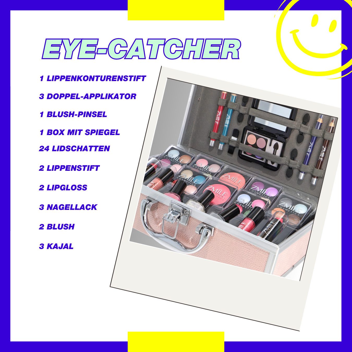 Cosmetic case eye-catcher 42 pieces, with vegan formulation - Image 4