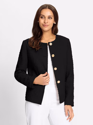 Blouse blazer Bouclé blazer