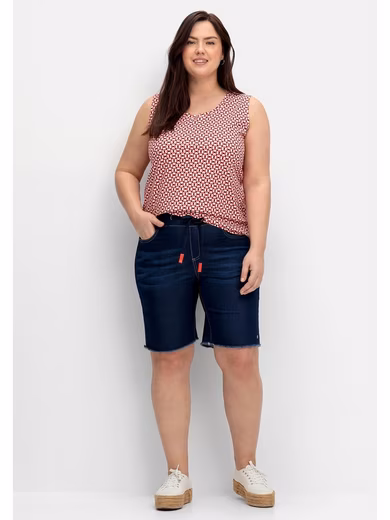 Bermuda casual shorts plus sizes