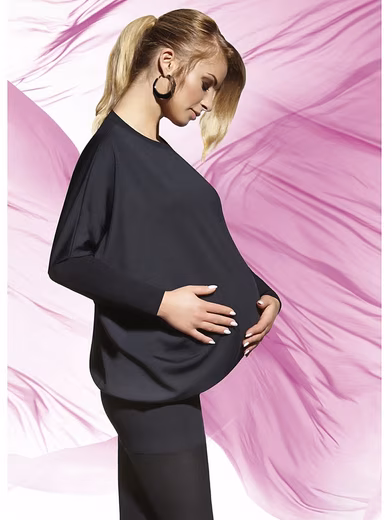 Maternity Tunic Fashion Maternity Top Tunic Stretch Emi