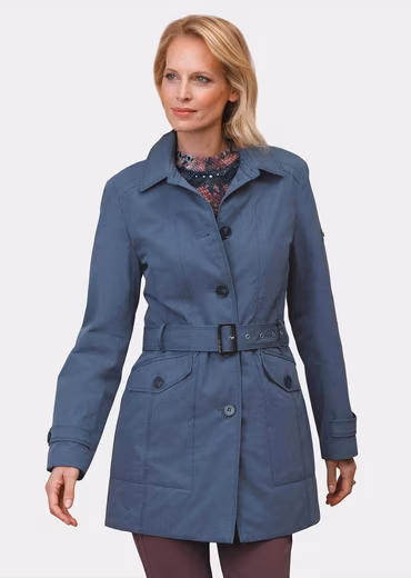All-weather jacket High-quality, lightly padded trench coat