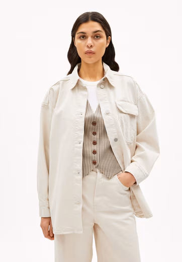 Blouson TAALE Overshirt made of recycled cotton