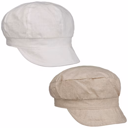 Balloon cap (1-piece) Baker Boy Cap with Peak