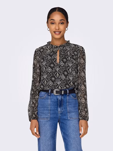 Chiffon blouse ONLDITSY L/S BLOUSE WVN