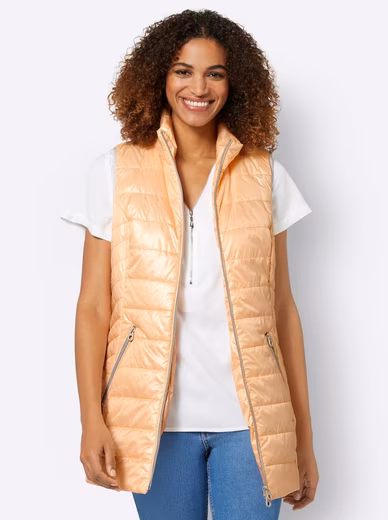 Jersey vest long vest
