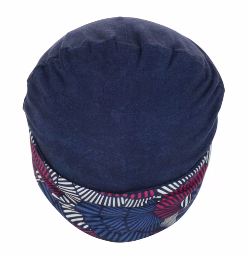 Knitted hat Fashy - Headwear Chemo Hat Temperature Regulating Reversible Blue - Image 5