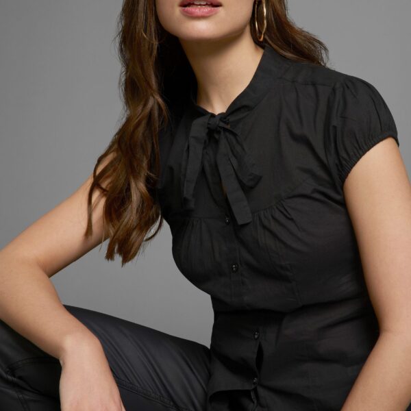 Pussy Bow Blouse with tie bow