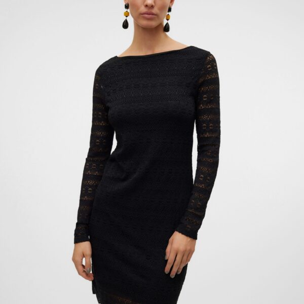 Lace dress VMZOE 2-WAY LS SHORT DRESS JRS NOOS