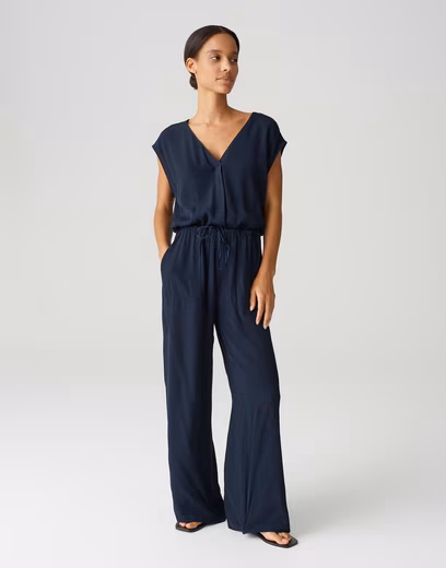 Jumpsuit MYLEA made of lightweight crepe viscose