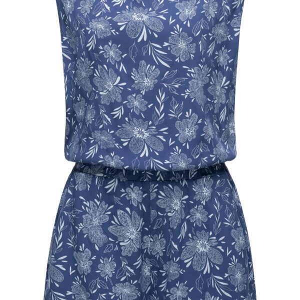 Jumpsuit Zella chic, short ladies' overall with floral print