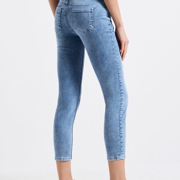 Slim-Fit Jeans-soft material mix