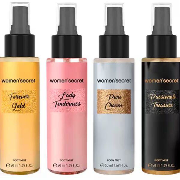 Fragrance Set Women Secret Body Mist 4x 50ml Set "Glitter"