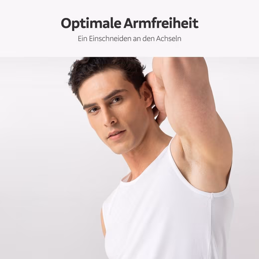 Undershirt sleeveless tank top armpit shirt muscle shirt with round neck