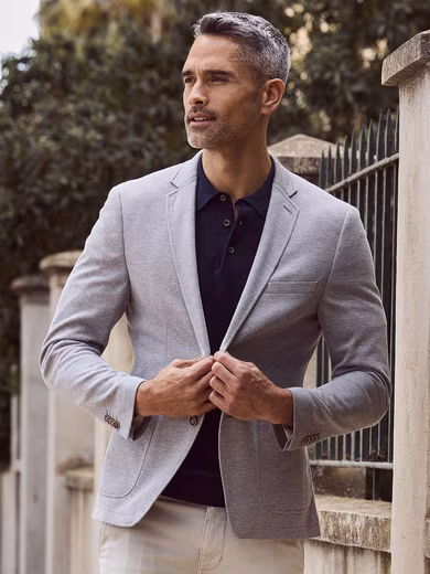 Jersey jacket LERROS jersey blazer