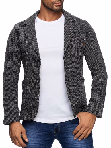 Knitted jacket Reslad men's knitted jacket blazer knitted jacket RS-1421