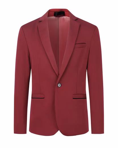 Jacket Men's sporty casual jacket made of stretch fabric