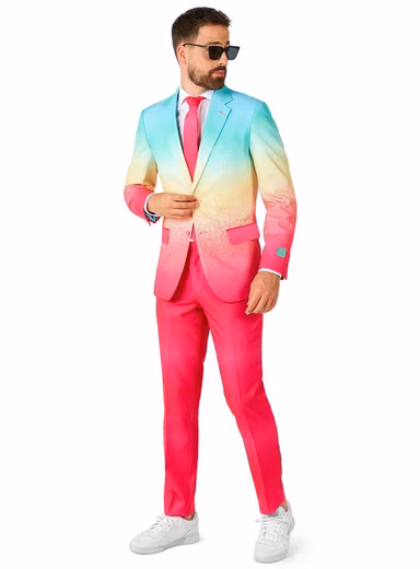 Party Suit Funky Fade Costume Suit - for Carnival Halloween