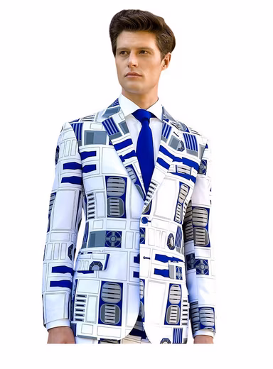 Costume R2-D2 jacket - slim-fit jacket for carnival