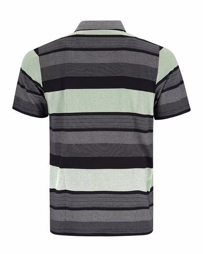 Polo shirt Polo shirt in striped jacquard mix - Image 2