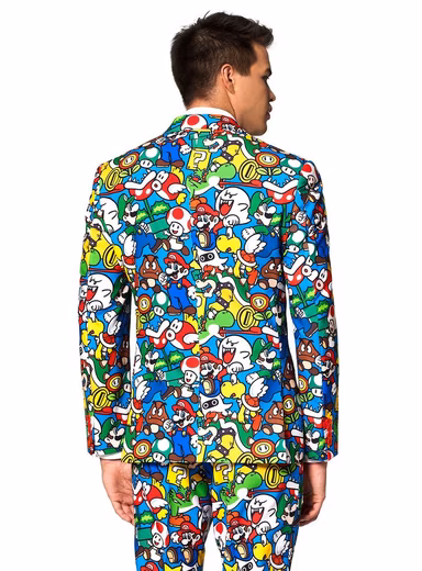 Party suit Super Mario costume suit - for Carnival Halloween - Image 4