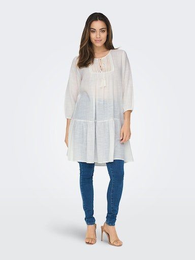 Tunic dress ONLVINNIE LIFE 3/4 LACE TUNIC WVN NOOS - Image 3