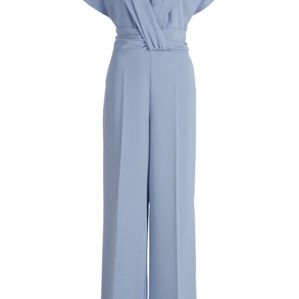 Overall Vera Mont jumpsuit with ruffles