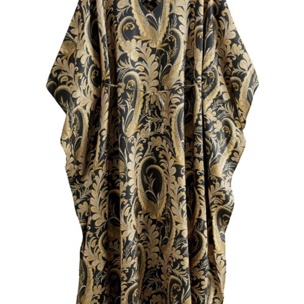 Maxi dress Festive maxi dress with V-neck, kaftan look