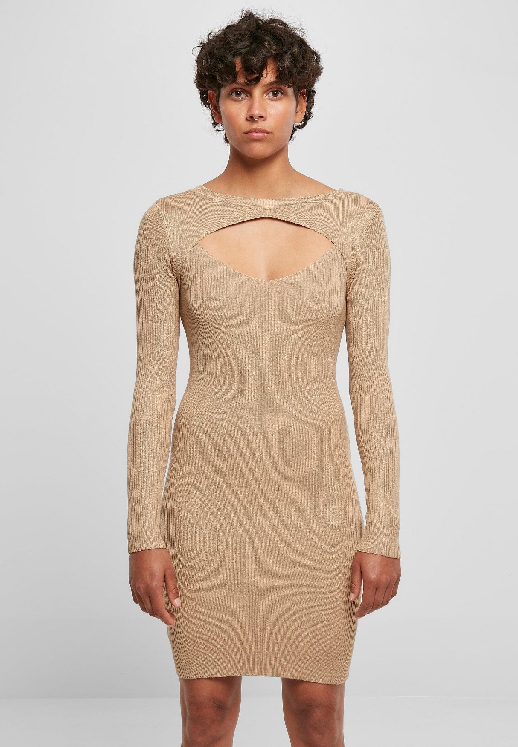 Shirt dress Urban Classics Women's Ladies Cut Out Dress - Image 9