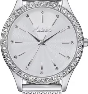 quartz watch wristwatch, ladies' watch, gemstones, new collection