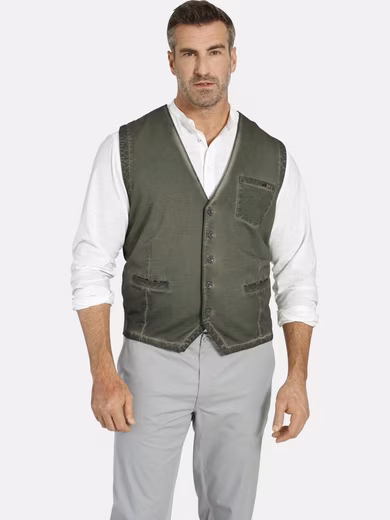 DUKE STOUD sweat vest Back in paisley pattern