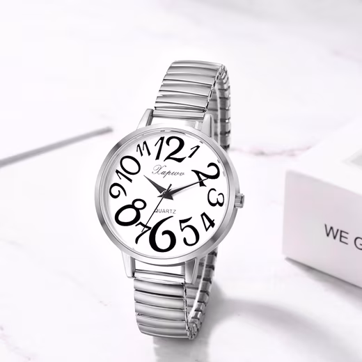 Women's Watch Elegant with quartz movement, waterproof and fashionable