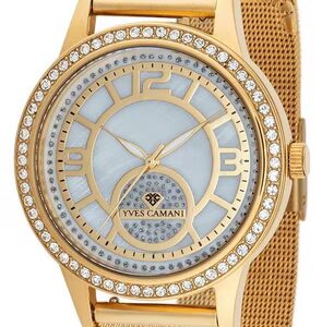 Quartz watch ROUEN B Mother-of-pearl dial, scratch-resistant mineral glass