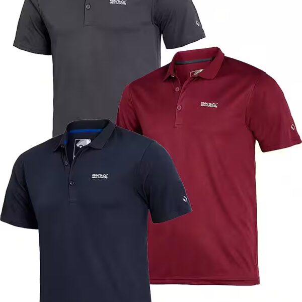 Functional shirt (3-pack) classic look in functional fabric