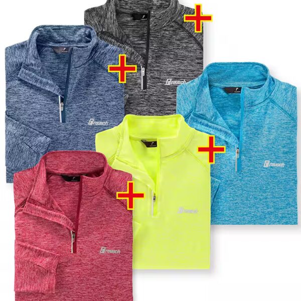 Functional shirt (Set, 5-pack) Reflective details for better visibility