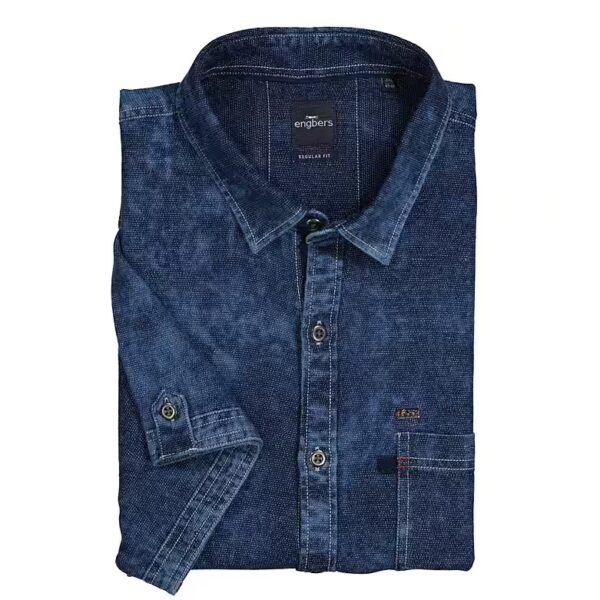 Short-sleeved shirt Short-sleeved shirt plain