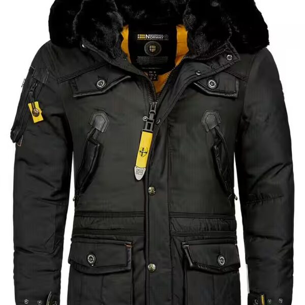 Parka warm men's winter jacket parka outdoor quilted jacket anorak winter coat