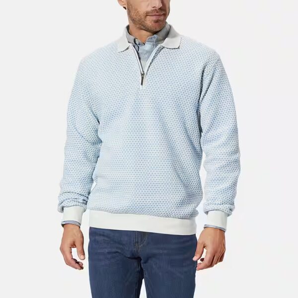 Sweatshirt TALMAR with exciting honeycomb structure
