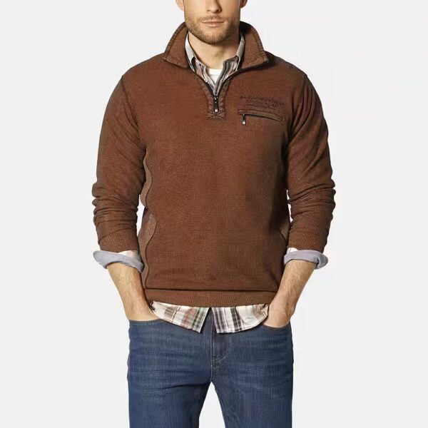 Sweatshirt RICCIBASSO with casual wash